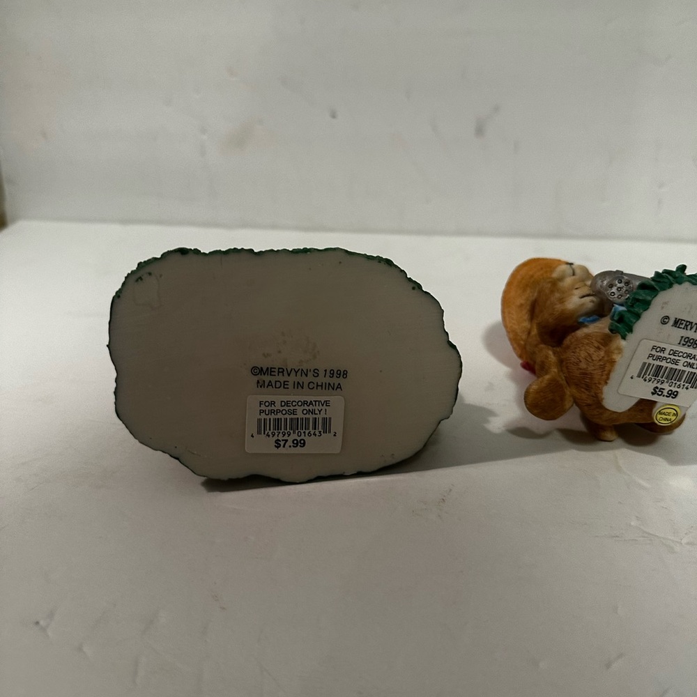 Vintage Mervyns 1998 Bunny Family Figurines Lot of 3 new Easter bunnies - Picture 5 of 11